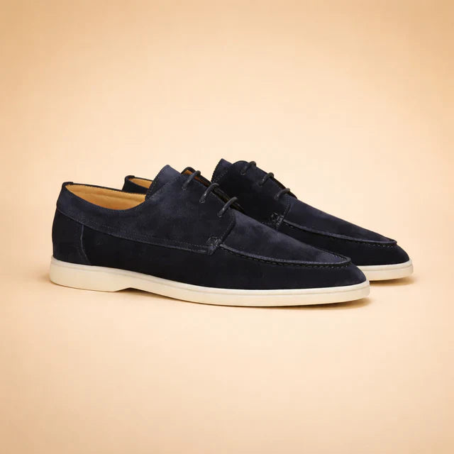 Mocassini Uomo Stringati Casual Eleganti in Pelle - Vesarelli
