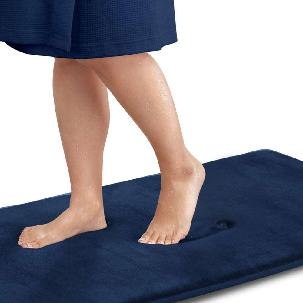 Tappetino da Bagno Memory Foam Antiscivolo Morbido e Ad Asciugatura