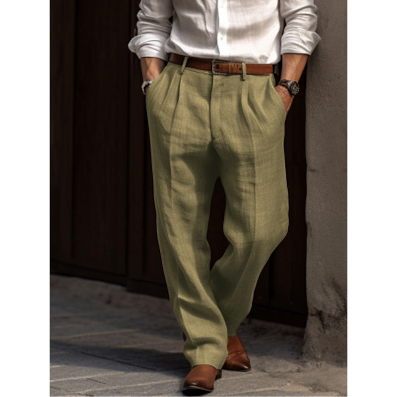 Pantaloni Donna in Viscosa Estivi Comfort Fit
