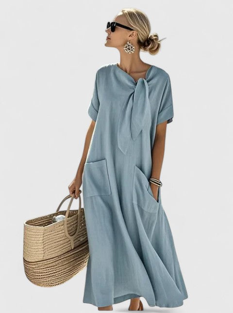 Abito Donna Elegante Vestibilità Strutturata Stile Sobrio