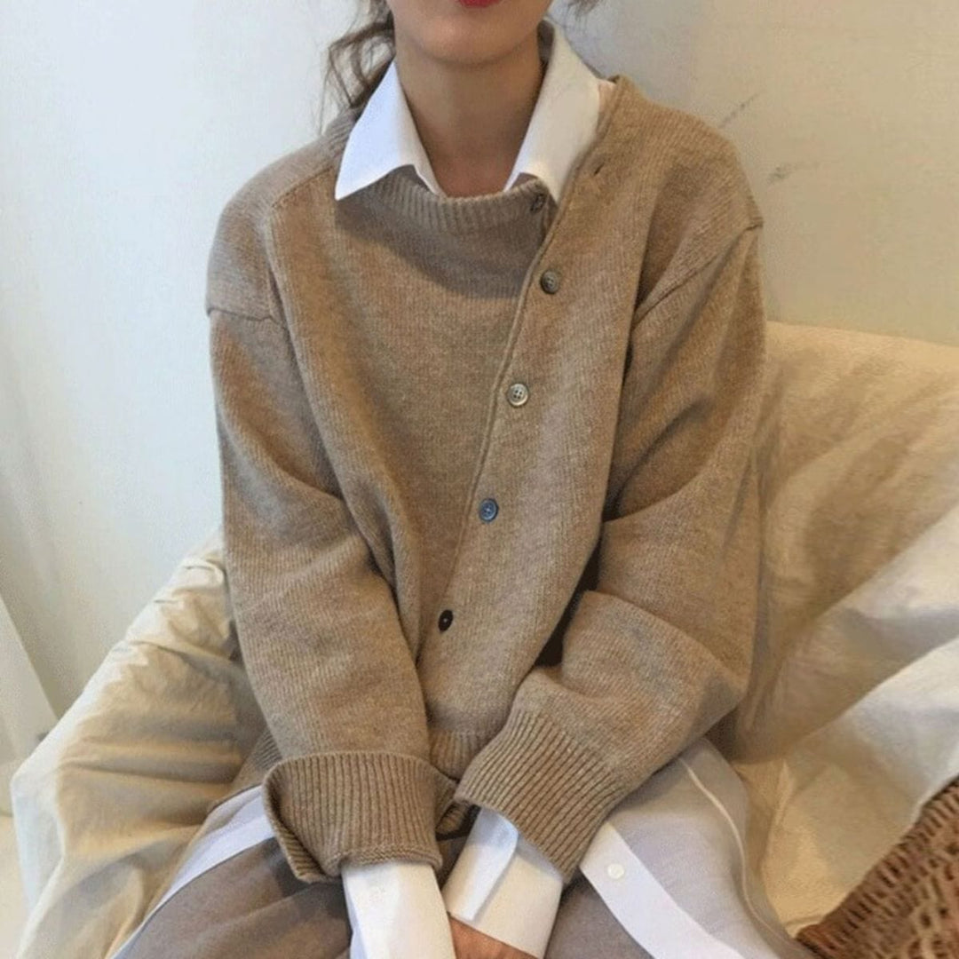 Maglione Donna Estivo Asimmetrico Vestibilità Avvolgente - Vesarelli