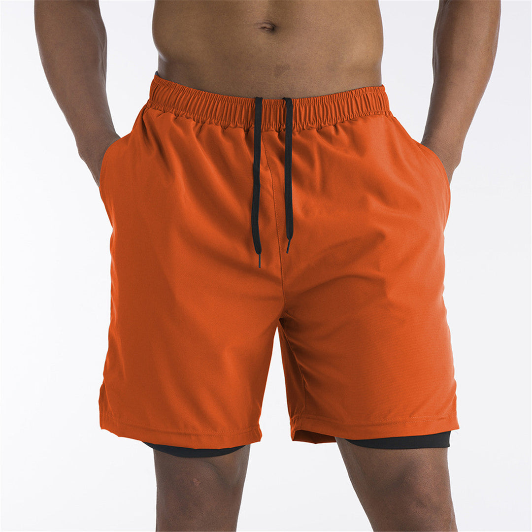 Pantaloncini Uomo Sportivi con Fodera Comfort e Tasca per Telefono - Vesarelli