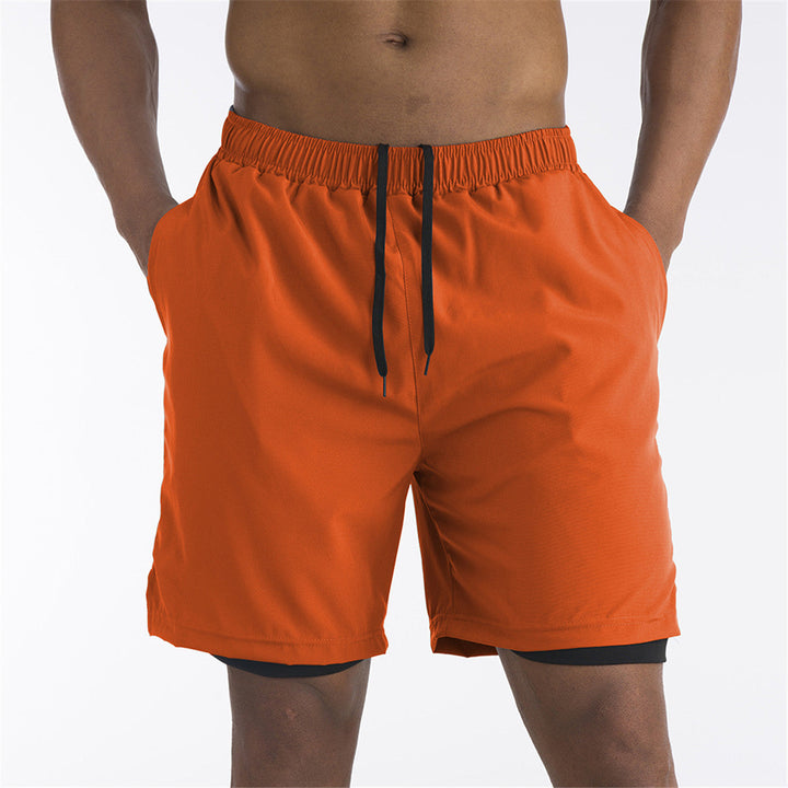 Pantaloncini Uomo Sportivi con Fodera Comfort e Tasca per Telefono - Vesarelli