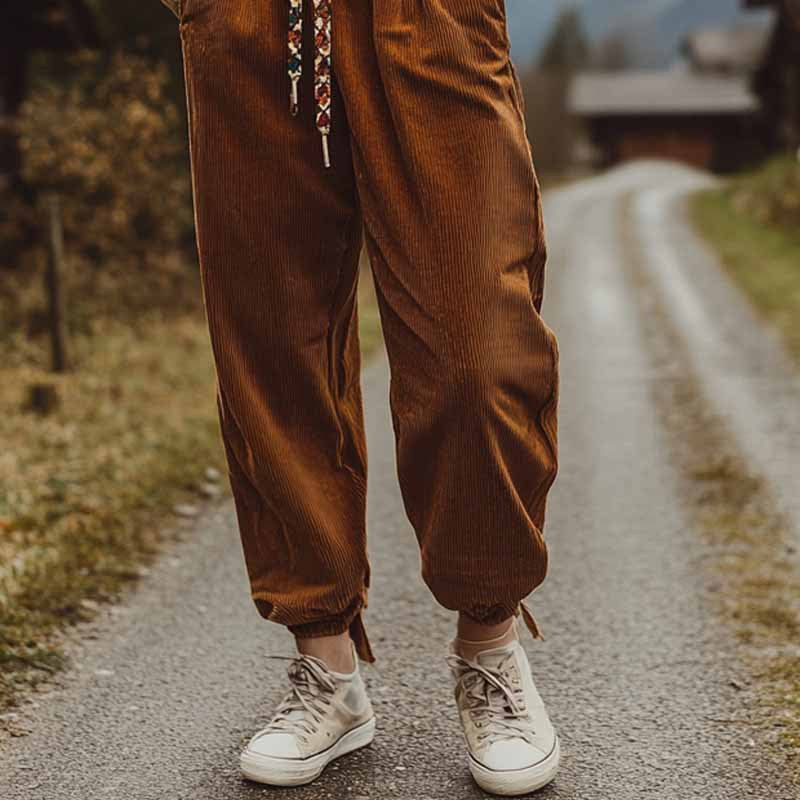 Pantaloni Donna Casual Comodi Vestibilità Regolare - Vesarelli