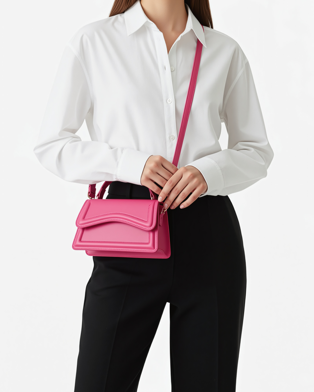 Borsa Donna Compatta Materiale Resistente Funzionale