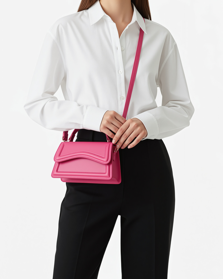 Borsa Donna Compatta Materiale Resistente Funzionale