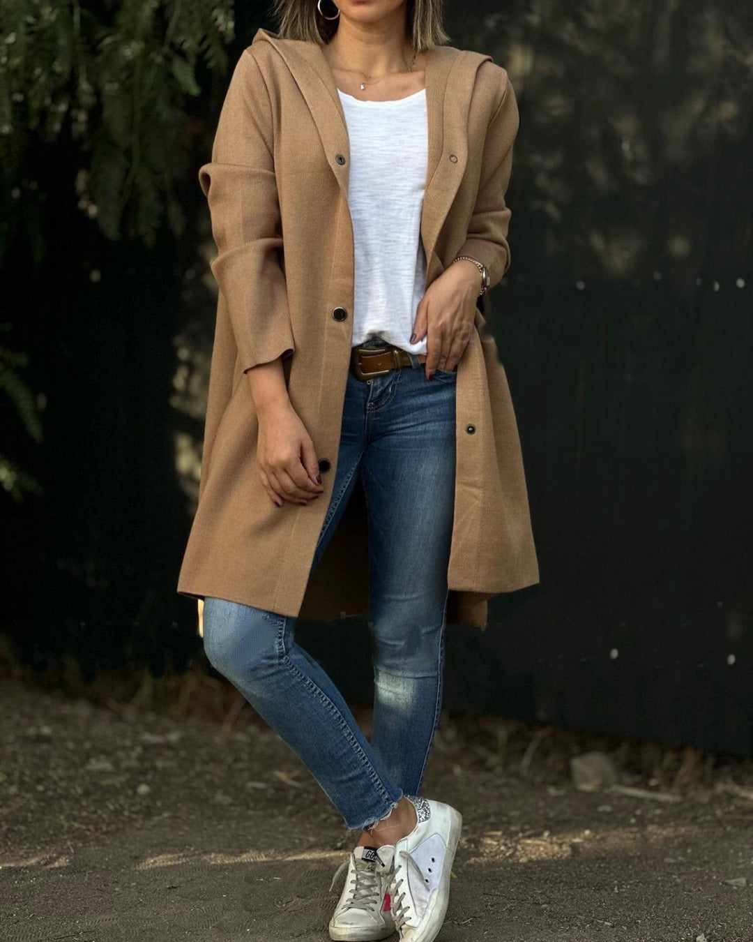 Giacca Lunga Donna Imbottita Invernale Casual