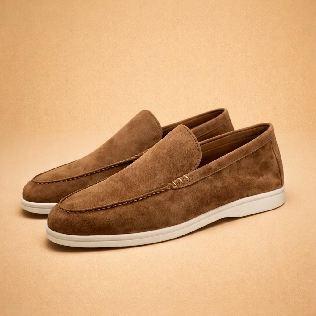 Mocassini Uomo Slip-On Pelle Eleganti Minimalisti