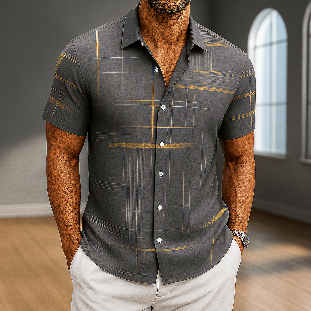 Polo Uomo in Seta Vestibilità Classica - Vesarelli