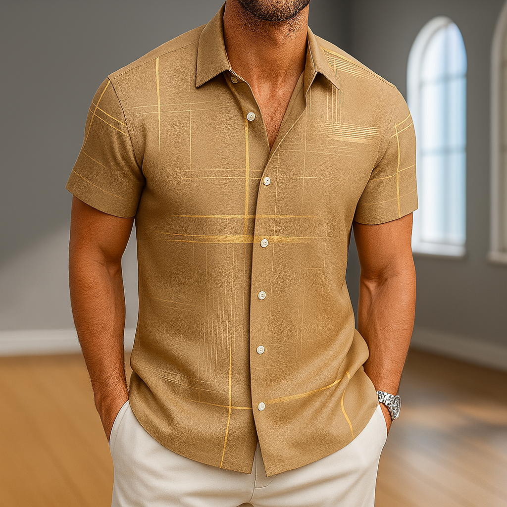 Polo Uomo in Seta Vestibilità Classica - Vesarelli