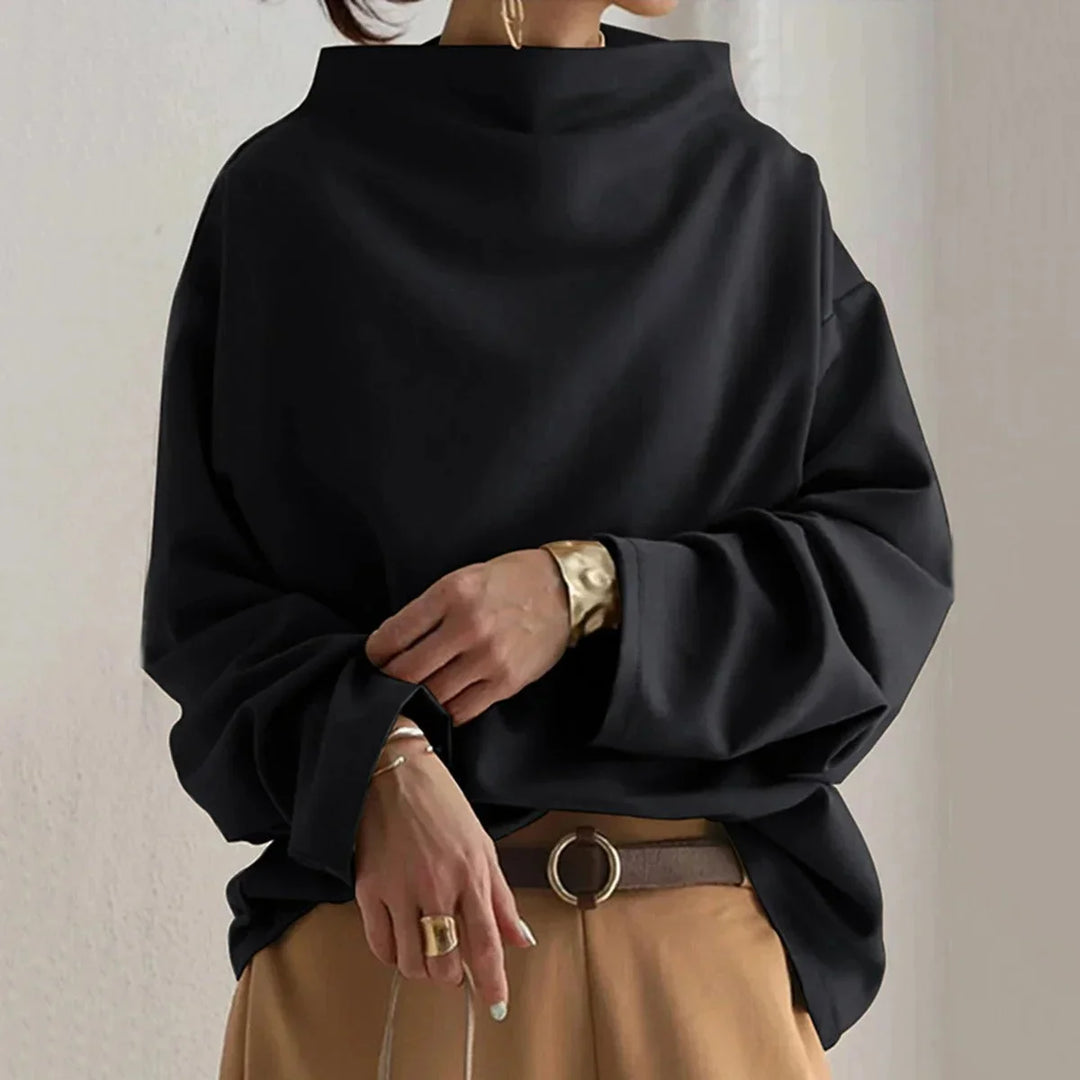 Maglione Donna Collo Alto Elegante - Vesarelli
