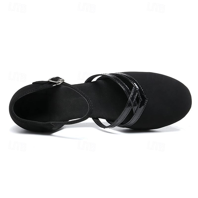 Scarpe da Ballo Donna in Pelle Scamosciata Leggere Flessibili