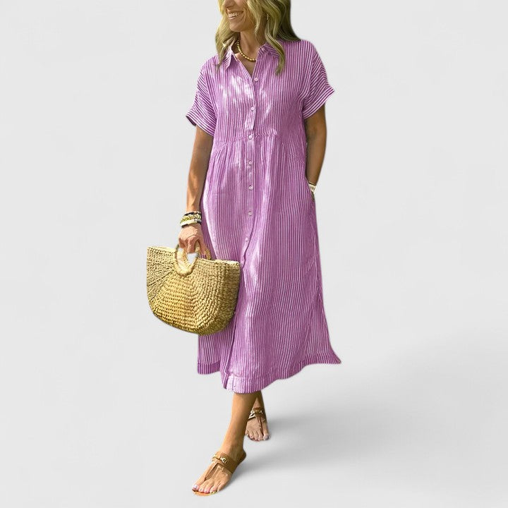 Abito Donna Linea Libera Comodo Vestibilità Ampia