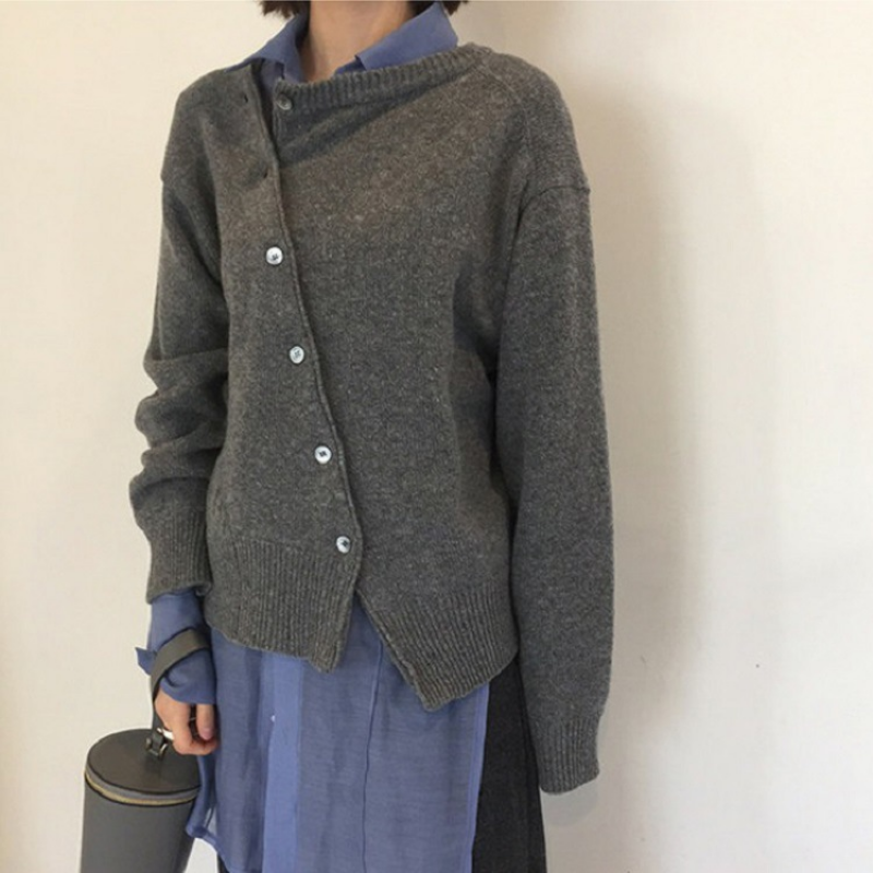 Cardigan Donna in Maglia Avvolgente Comoda Elegante