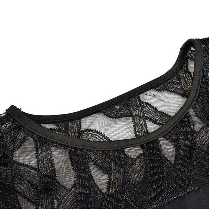 Abito Midi Donna Taglie Forti Vestibilità Comoda