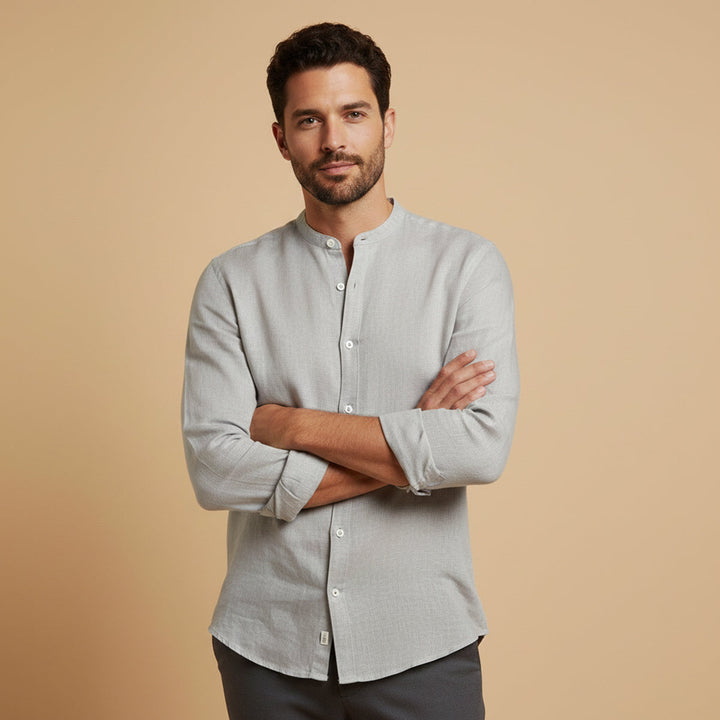 Camicia Uomo in Lino Estiva Classica Slim