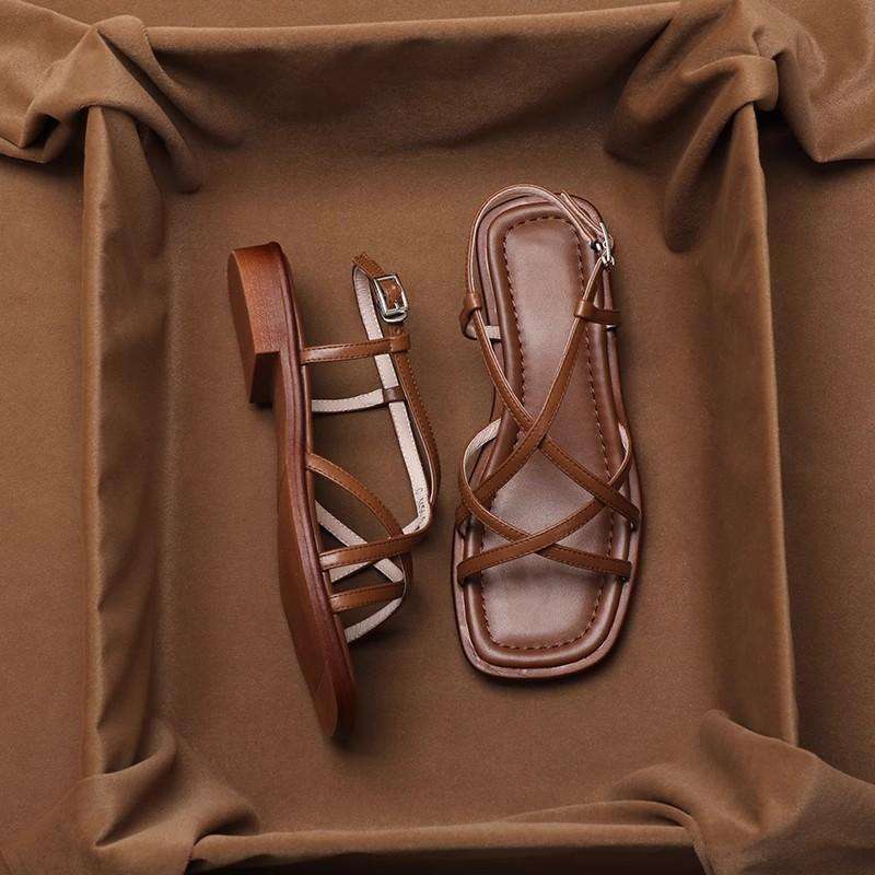 Sandali Donna in Pelle Italiana con Cinturini - Vesarelli