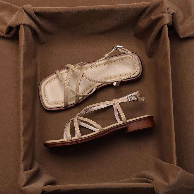 Sandali Donna in Pelle Italiana con Cinturini - Vesarelli