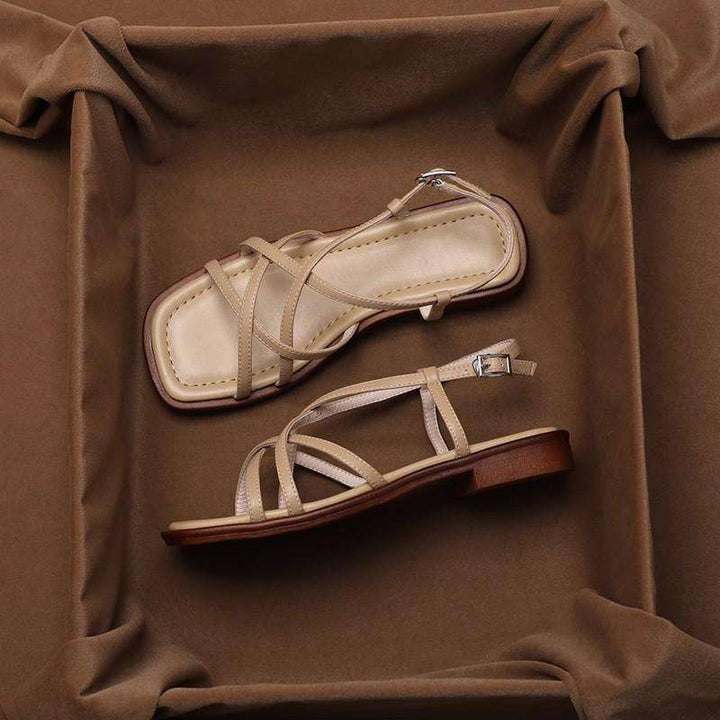 Sandali Donna in Pelle Italiana con Cinturini - Vesarelli