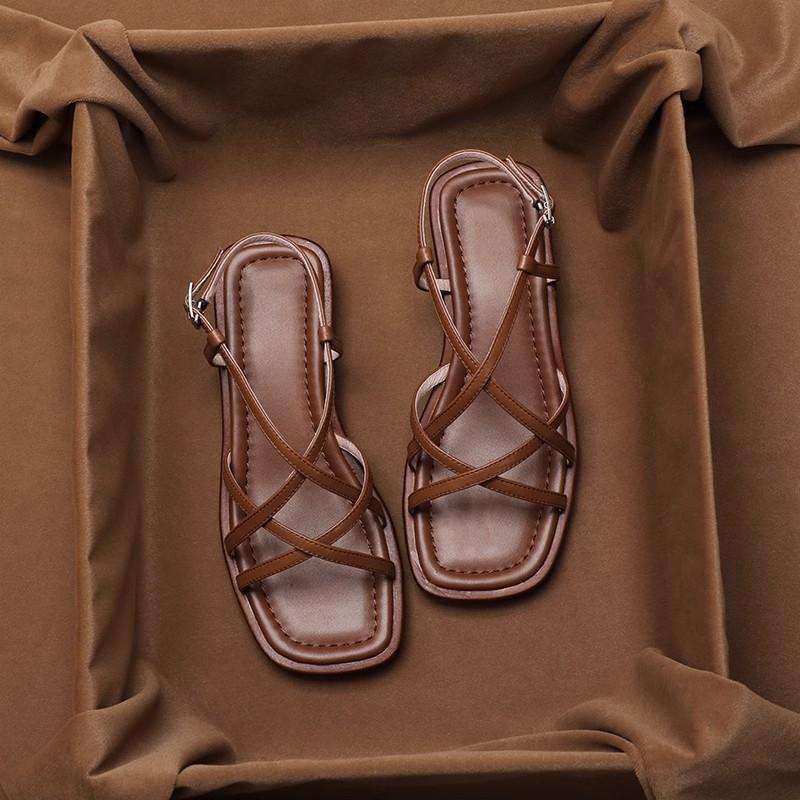 Sandali Donna in Pelle Italiana con Cinturini - Vesarelli