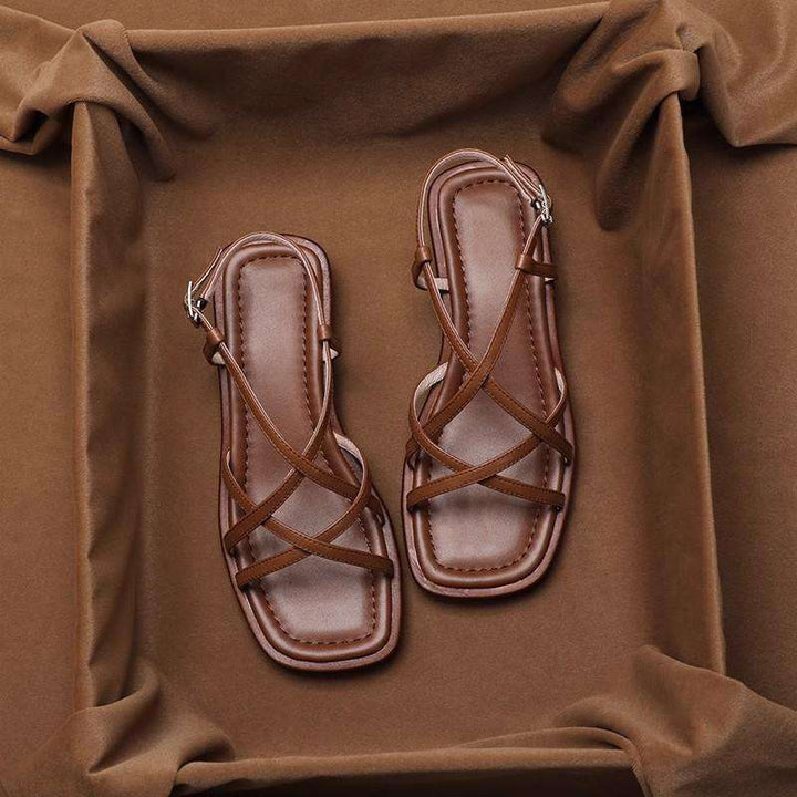 Sandali Donna in Pelle Italiana con Cinturini - Vesarelli
