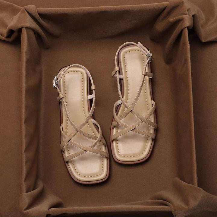 Sandali Donna in Pelle Italiana con Cinturini - Vesarelli