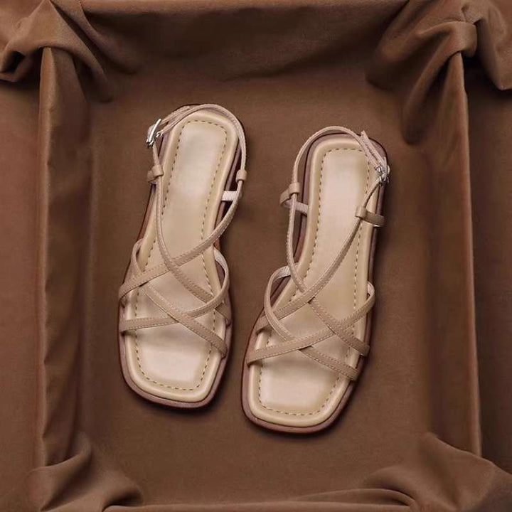 Sandali Donna in Pelle Italiana con Cinturini - Vesarelli