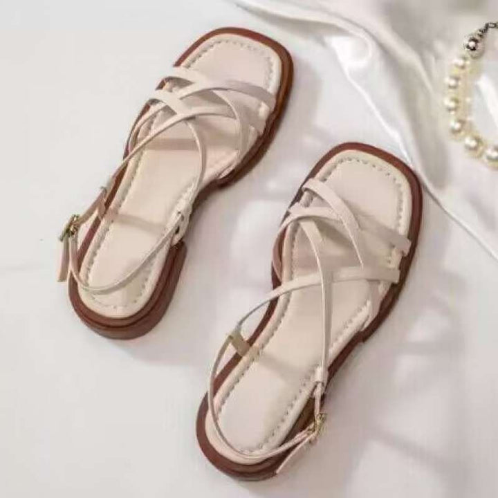 Sandali Donna in Pelle Italiana con Cinturini - Vesarelli