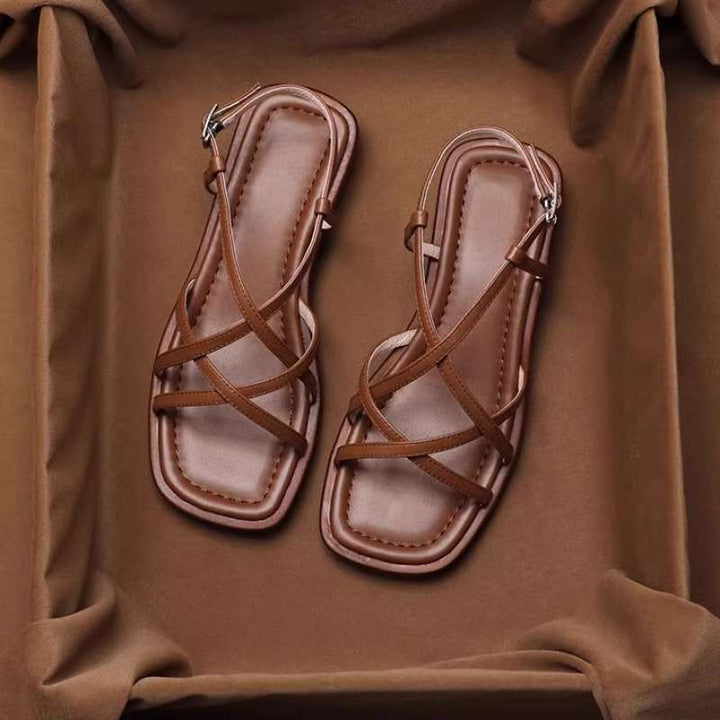Sandali Donna in Pelle Italiana con Cinturini - Vesarelli