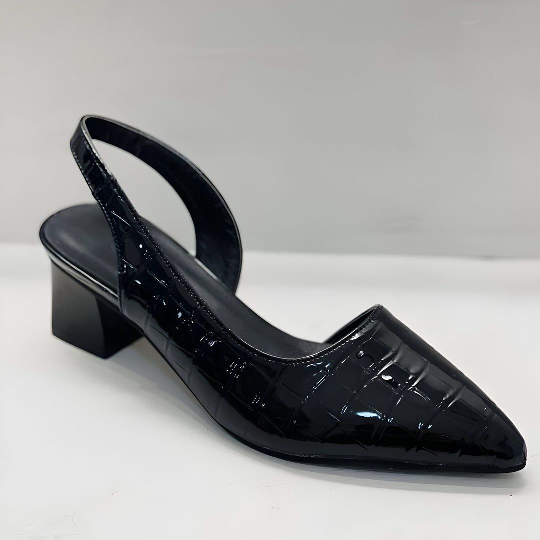 Scarpa Donna Tacco Alto Ortopedica Plantare Integrato - Vesarelli