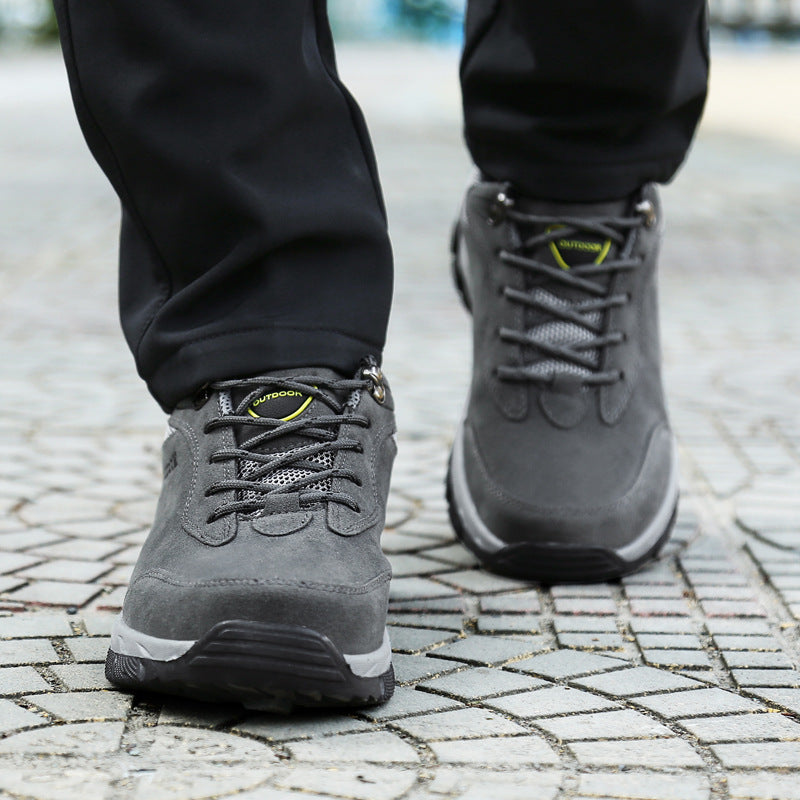 Scarpe Trekking Uomo Ortopediche Antiscivolo Leggere Comode - Vesarelli