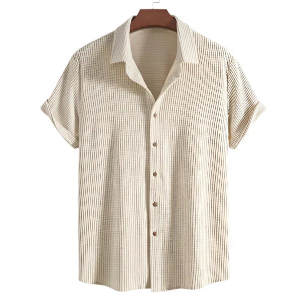 Set Uomo Camicia e Pantaloncini Estivi Leggeri - Vesarelli