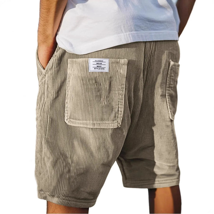 Shorts Uomo in Velluto Morbido Vestibilità Casual - Vesarelli