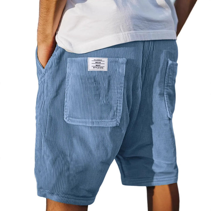 Shorts Uomo in Velluto Morbido Vestibilità Casual - Vesarelli