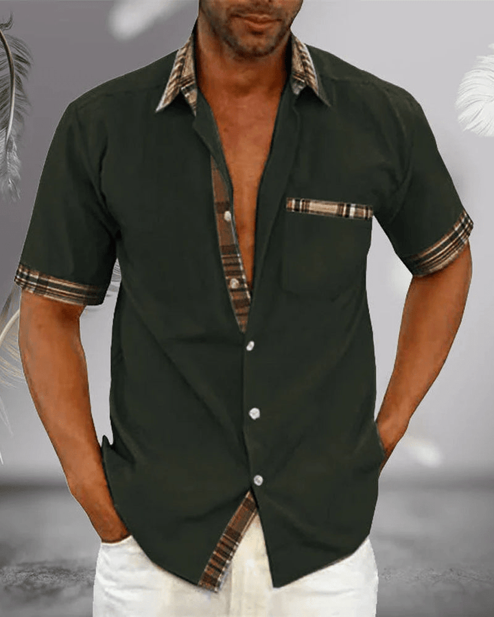 Camicia Uomo Classica Sartoriale Maniche Lunghe