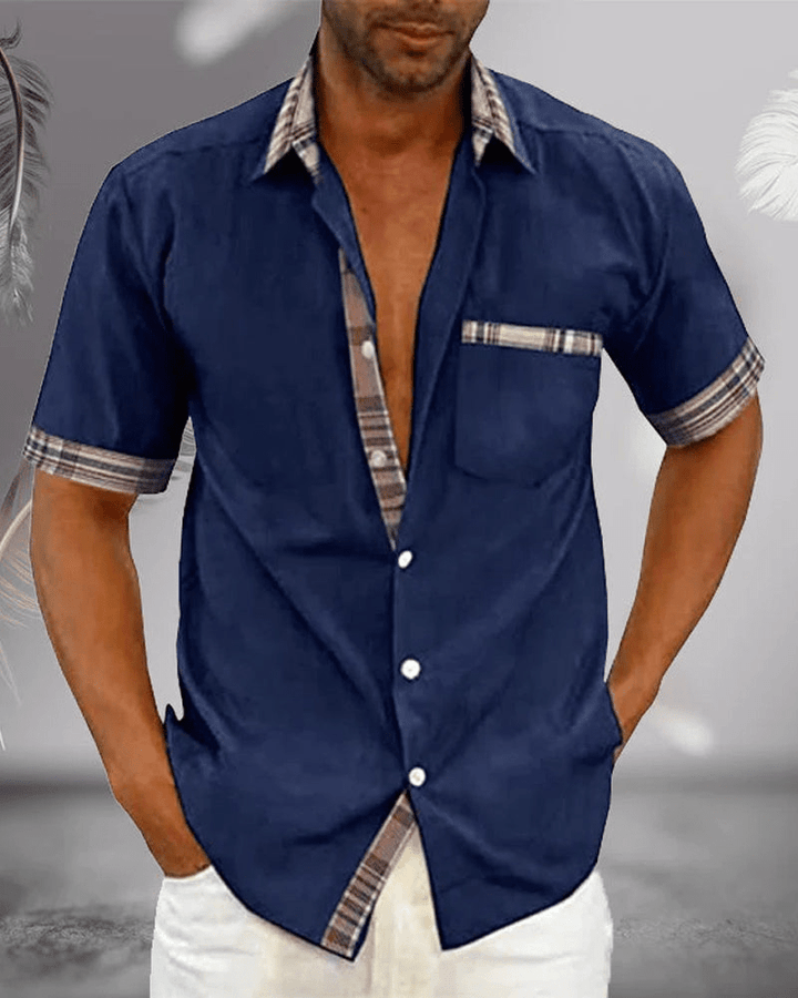 Camicia Uomo Classica Sartoriale Maniche Lunghe
