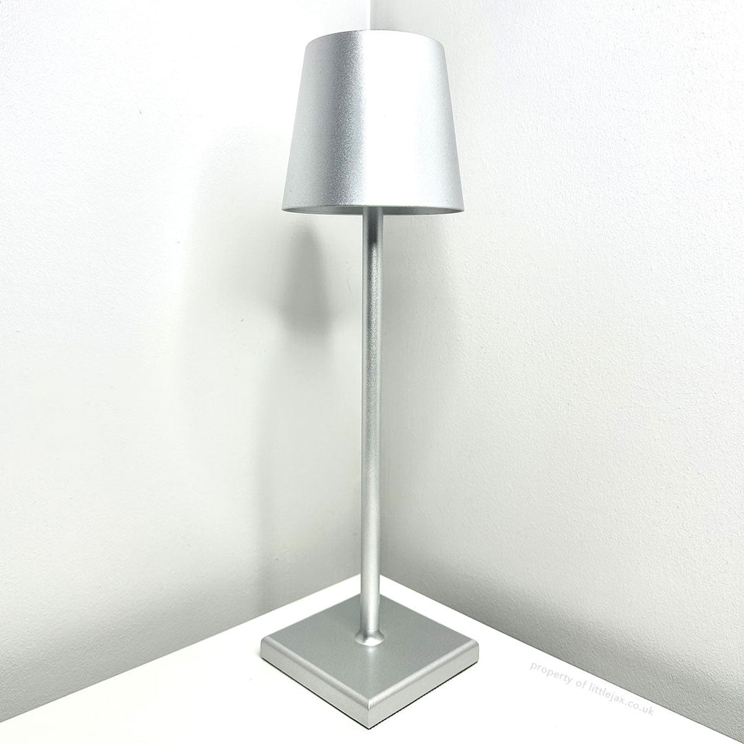 Lampada da Tavolo LED Ricaricabile Senza Fili Design Minimalista