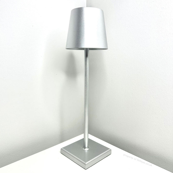 Lampada da Tavolo LED Ricaricabile Senza Fili Design Minimalista