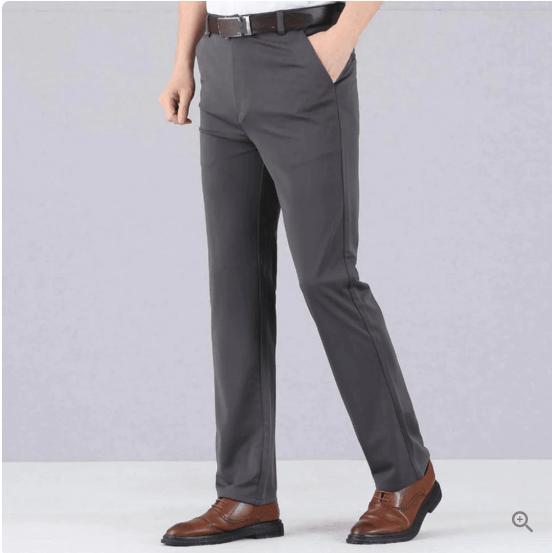 Pantaloni Uomo Elasticizzati Slim Fit Aderenti