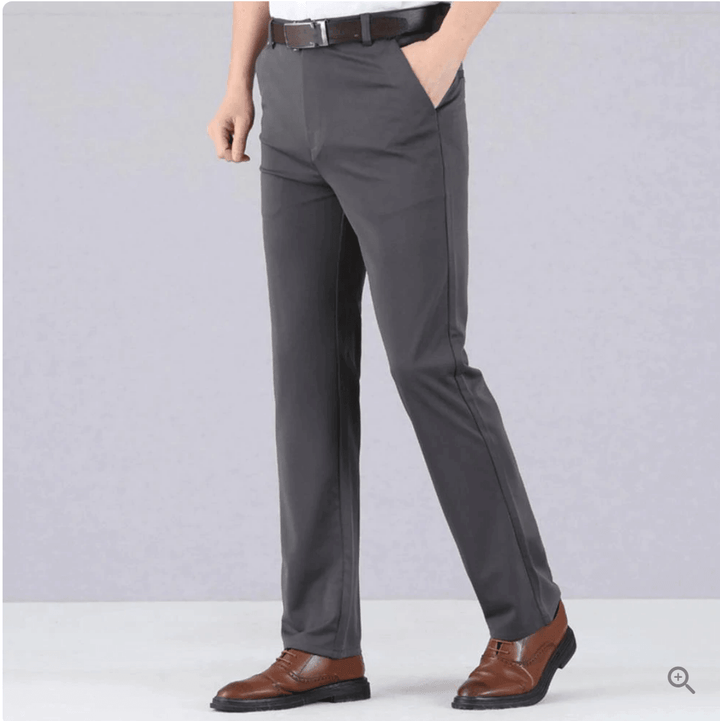 Pantaloni Uomo Elasticizzati Slim Fit Aderenti