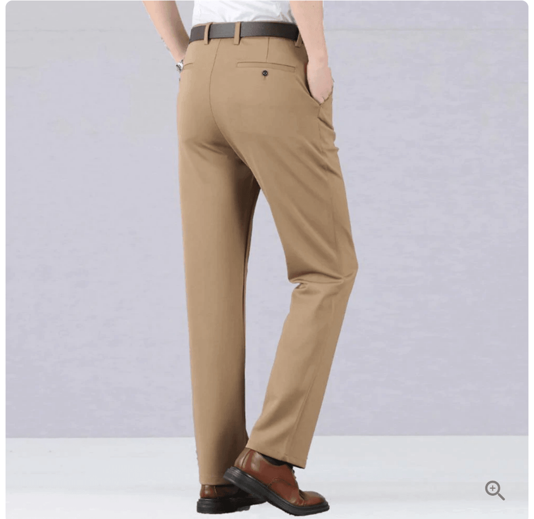 Pantaloni Uomo Elasticizzati Slim Fit Aderenti