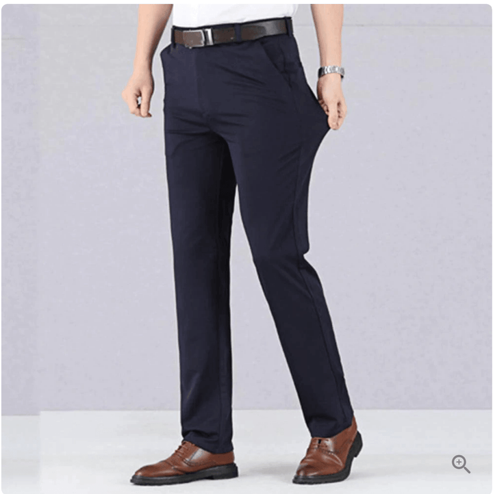 Pantaloni Uomo Elasticizzati Slim Fit Aderenti