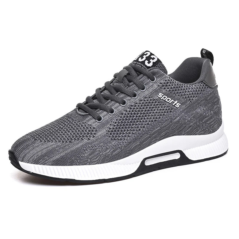 Sneakers Uomo Traspiranti con Rialzo Interno Comfort - Vesarelli