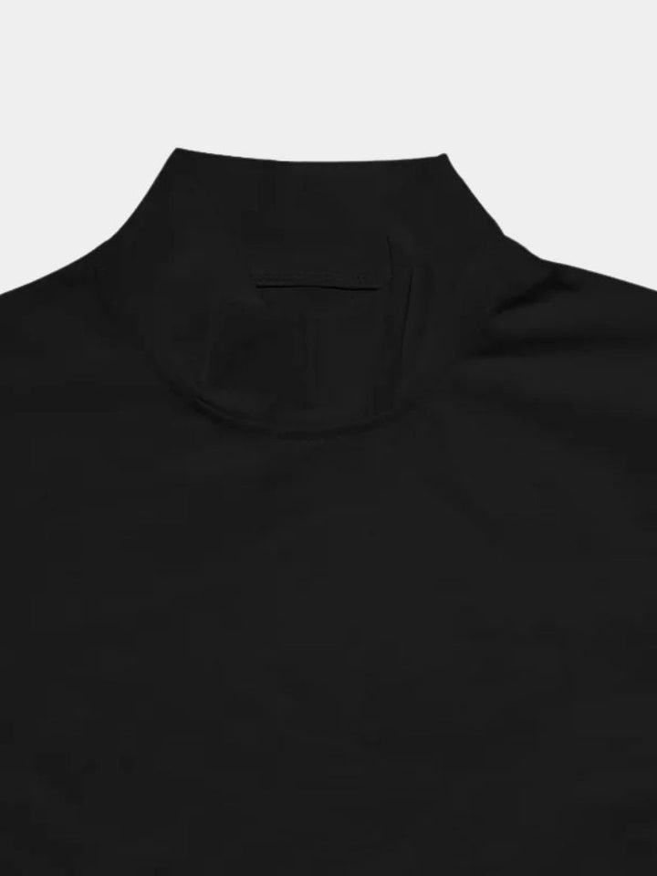 Maglietta Uomo Casual Collo Alto Slim Fit
