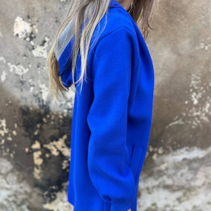 Giacca Donna in Pile Oversize con Cerniera Stile Casual