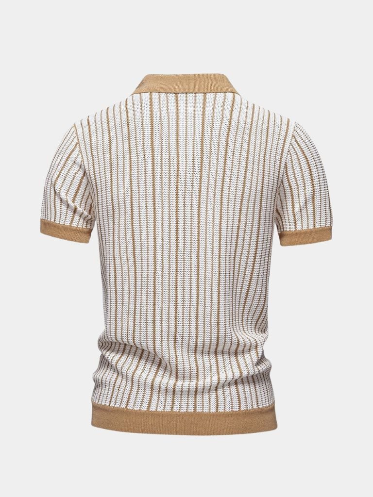 Polo Uomo Cotone Stile Classico Vestibilità Comoda