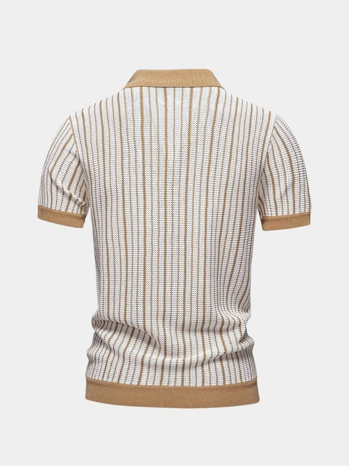Polo Uomo Cotone Stile Classico Vestibilità Comoda