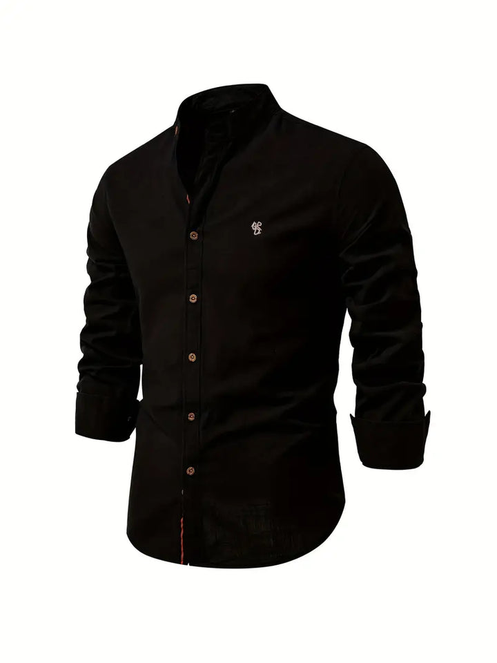 Camicia Uomo Cotone Leggera Vestibilità Regular