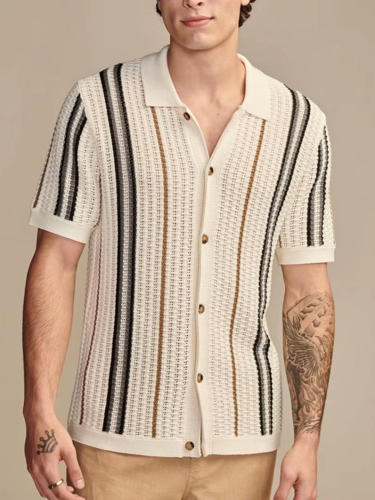 Polo Uomo Cotone Vestibilità Sartoriale Slim
