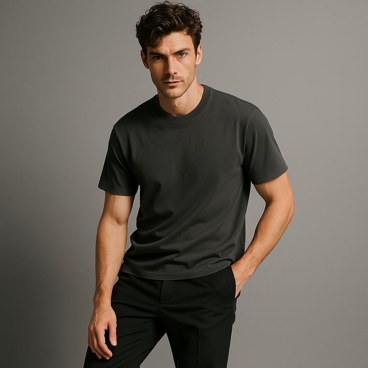 T-shirt Uomo Manica Corta Leggera Traspirante Comfort Casual - Vesarelli